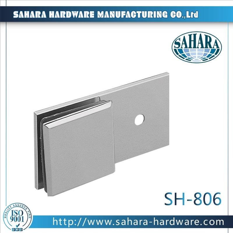 China Stainless Steel Brass Cylinders Glass Door Lock Ft 037k